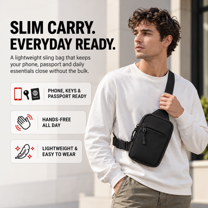 VAULT Sling Bag - Anti Theft Bag