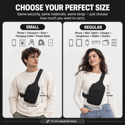 VAULT Sling Bag - Anti Theft Bag