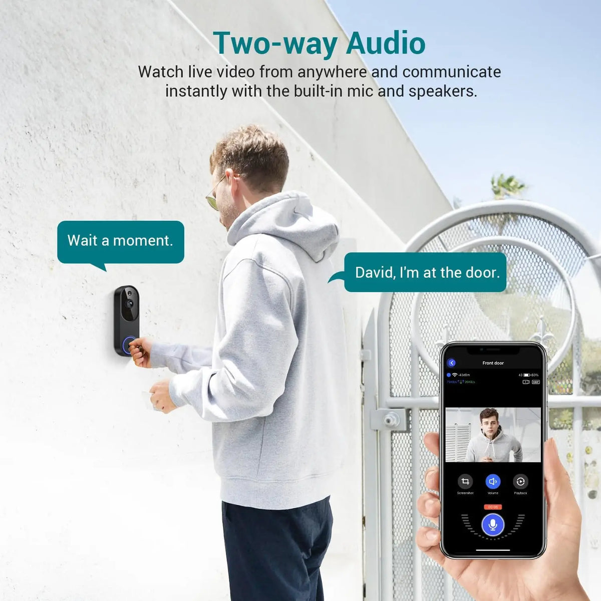 SECURD™ Smart Wireless Doorbell